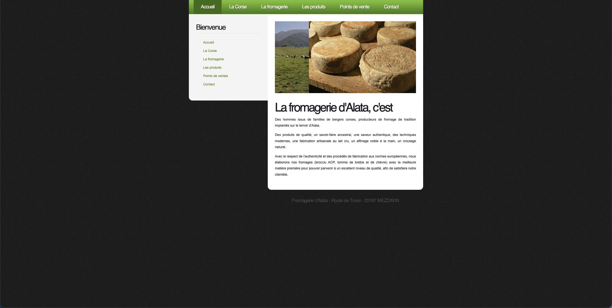 Ancien site de la Fromagerie d’Alata